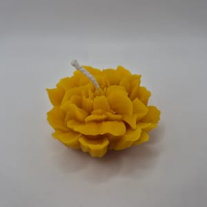 44 Bičių vaško žvakė „Pilnaviduris žiedas“