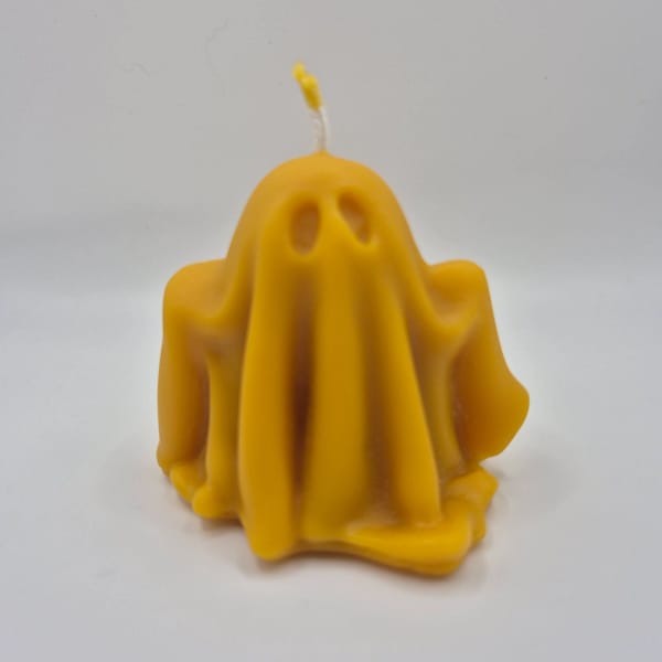 38 Bičių vaško žvakė „Vaiduokliukas“