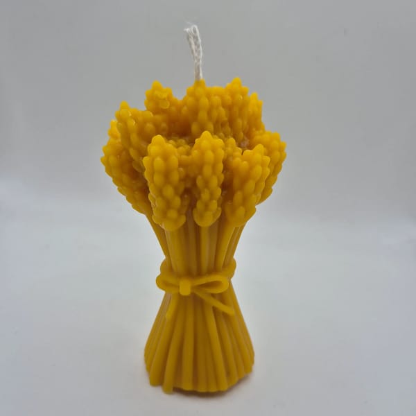 99-1.webp Bičių vaško žvakė „Javų ryšulys“