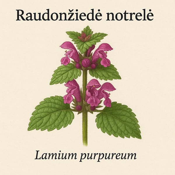 Raudonziede notrele Raudonžiedė notrelė